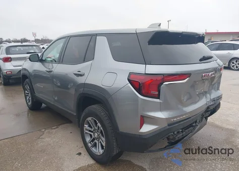 2026 GMC Terrain Fwd Elevation from USA, damaged, VIN 3GKALMEG4TL230824